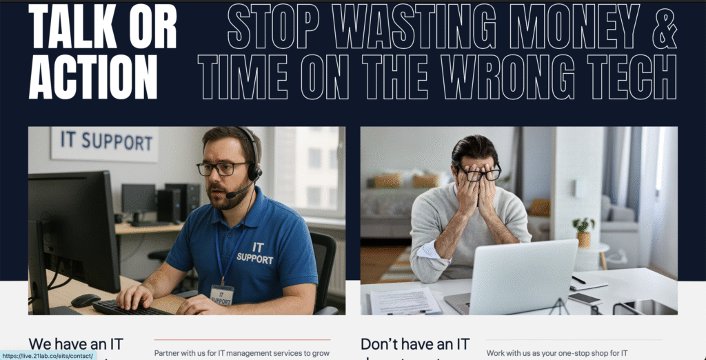 7. EITS – Technology & IT Solutions WordPress theme