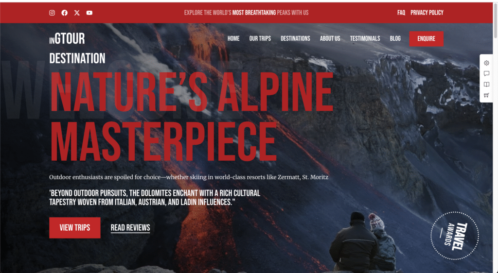 02. Grand Tour - Premium WordPress Theme