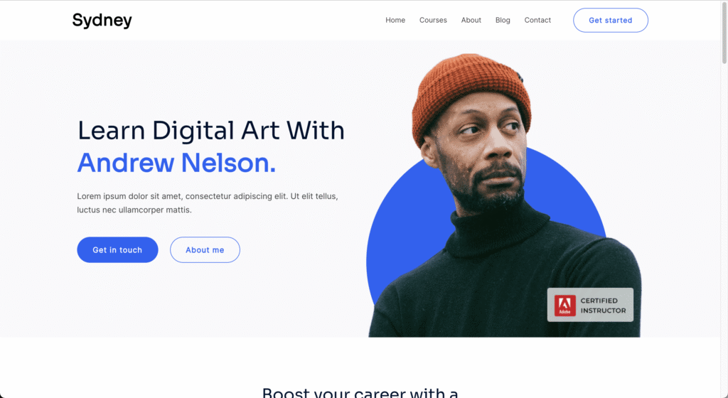 08. Sydney WordPress Theme