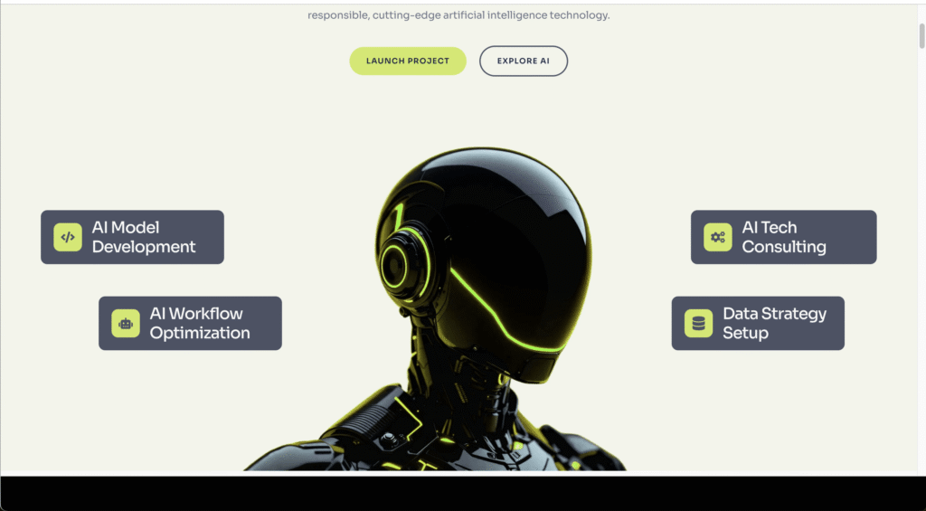 12. Thinkio - AI Agency & AI Solutions Technology Elementor Template Kit