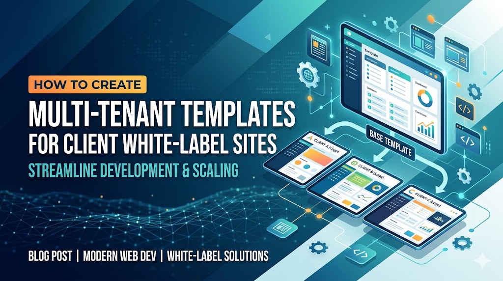 How to Create Multi-Tenant Templates for Client White-Label Sites